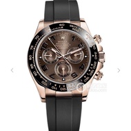 Rolex Rolex Rolex Ditona116515Rose Gold Coffee Plate Digital Scale Men's Mechanical Timing