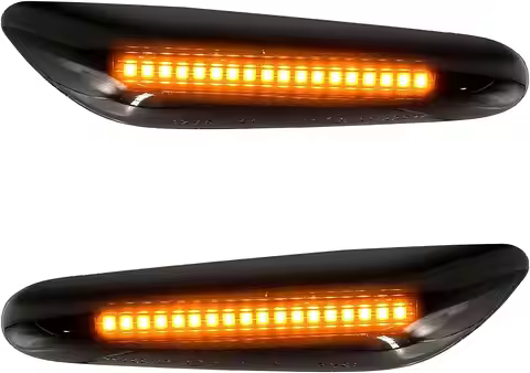 Smoke LED Side Turn Signal Lights For BMW E46 E60 E82 E83 E88 E90 E91 E92 E93 X1 X3 325i 328i 335i 5