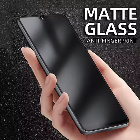 Matte Tempered Glass For Huawei P40 P30 P20 Pro Y9a P Smart Z Screen Protector Glass For Honor 8 8X 
