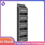 Over the Door Organizer Storage 5 Shelf Hanging Door Organizer with 5 Capacity Pockets Door Organize
