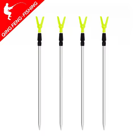 4/8pcs Adjustable Fishing Stand Telescopic Fishing Bankstick Extending Bracket Rod Fishing Accessori