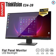 จอคอมพิวเตอร์ Lenovo ThinkVision E24-28 ขนาด 23.8 นิ้ว FHD IPS 75 Hz/ 16.7 Million /HDMI /VGA /DisplayPort USED Monitor Screen for computer มีจำนวนจำกัด สภาพดี มีประกัน By Totalsolution
