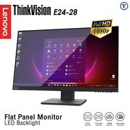 จอคอมพิวเตอร์ Lenovo ThinkVision E24-28 ขนาด 23.8 นิ้ว FHD IPS 75 Hz/ 16.7 Million /HDMI /VGA /Displ