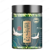 jiketai Lotus Seed Core Tea for Men Lotus Seed Heart Tea Soak Water Stay Up Late Remove Core Fire