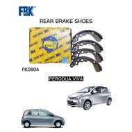 Perodua Viva Rear Brake Shoe - FBK - FK0804
