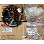 100% ORIGINAL -YAMAHA NVX 155 V1 STATOR ASSY KIT FUEL COIL ASSY (LONG WIRE ) -WITH BRACKET -99999-04