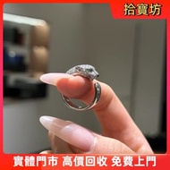 ♻️収 卡地亞豹頭全鑽白金戒指，鑽石，珠寶，寶石，碧璽，金鏈，金頸鍊，鉑金頸鏈，金戒指，鑽石戒指，鉑金戒指，玉戒指，寶石介子，手鐲，手鏈，龍鳳鐲，玉鐲，翡翠手鐲，手串，貔貅手繩，豬耳繩，耳環，吊飾，吊