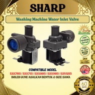 (Sharp) ESX705 / ESX715 / ESX805 / ESX905 / ESV1215 / Washing Machine Water Inlet Valve / Mesin Basu
