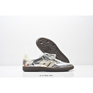 WALES BONNER AD SAMBA OG low top sneakers casual sports shoes soft men shoes silver