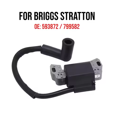 Ignition Coil 593872 799582 For Briggs Stratton 08P502 09P602 09P702 500 E Series 140cc OHV Engine L