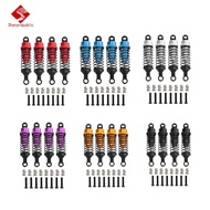 Sharprepublic 4x RC Car Shock Absorbers Vehicle Parts Sturdy Metal 55mm 1/12 1/16 Scale Dampers Set 