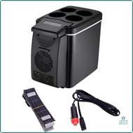 [shaoy] 6L 12V Electric Car Refrigerator Portable Mini Fridge Freezer Vehicle Refrigeration And Heat