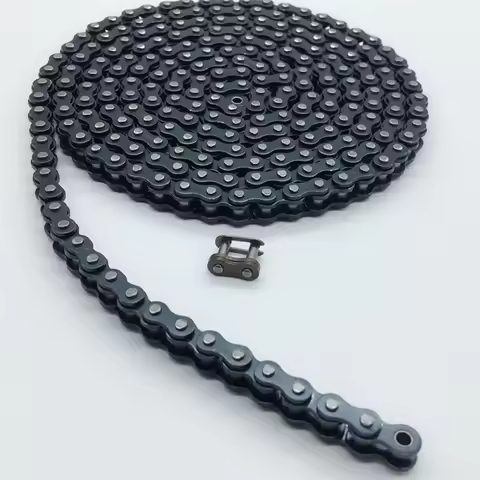 1Pcs 04B-1 Carbon Steel Roller Chain/Chain Connector Chain Pitch 6mm Half /Full Buckle Roller Indust