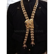 Premium diamond stone carset necklace / Diamond zicron necklace cengkraman Solo Karset Necklace/ Sun