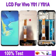6.51 Original LCD For Vivo Y01 Y01A V2166 LCD Display Touch Screen Repalcement Digitizer Assembly To