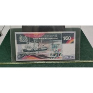 $50 Dollar Singapore Ship Series UNC