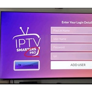 IPTV SMARTER PRO SMART TV LG SAMSUNG  + SMARTER IPTV PC IOS ANDROID 1-6 MONTH PIN
