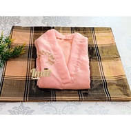 Baju bodo modern motif kipas organza  / baju adat bugis makassar