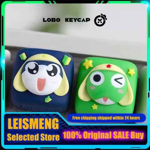 Keroro Themed Anime Keycaps Mechanical Keyboards Resin Customized Cute Keycaps PC Gaming Keyboard Ac