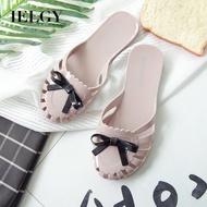 Women's shoes sandals flat heel plastic jelly shoes beach slippers V808