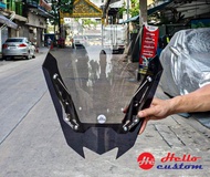 ชิวหน้า ทรงซิ่ง ADV150 / ADV160 ชิวแต่ง พร้อมขา CNC ADV 150 / ADV 160 รับรองใส่แล้วซิ่ง