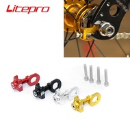 Bicycle Chain Tensioner Guide Chain Adjust 14 inch Folding Bike Pull Chain Tool Folding Bicycle Practical Accessories