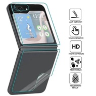 Samsung Z Flip3 Flip4 Flip5 1-2Pcs HD Clear Soft Hydrogel Film ForSamsung Z W23 W24 Flip 3 4 5 Anti-