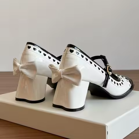 New Mary Jane Shoe Woman Sapatos Femininos Elegante Zapatos Mary Jane Lolita Shoes