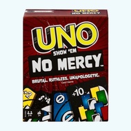 Mattel Games UNO Show No Mercy Card Game UNO Card