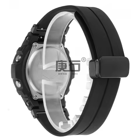 Magnetic Silicone Strap For Casio G-SHOCK G-7700 AW-590 591 AWG-100 101 AWG- M100 AWG-M100A M100B