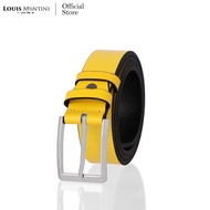 Louis Montini (BURANO) เข็มขัดผู้ชาย เข็มขัดหนังวัวแท้  Mens Belt MGN183