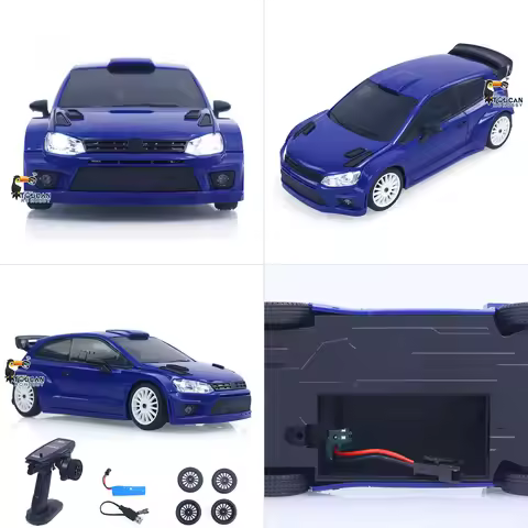 Gift LDRC 1:28 Mini Radio Racing Car 4WD Plastic RC Off-road Vehicles 4x4 Remote Control Drifting Mo