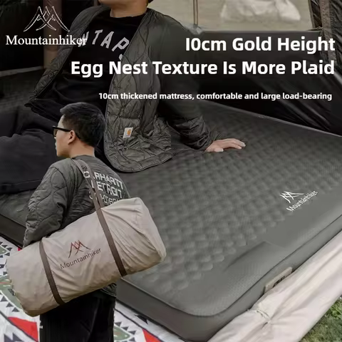 MOUNTAINHIKER Air Mattress Camping Built-in Pump Self-inflatin Cushion Outdoor Tent Inflatable Bed 1