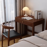 Desk 80cm Solid Wood 70 Bedroom Computer Office Dressing Nordic Length 60 Table Bedside Small Apartm
