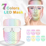 7 Colors LED Mask Red Light Therapy Wireless LED Face Light Therapy Mask For Whiten Rejuvenation Skin Tightening