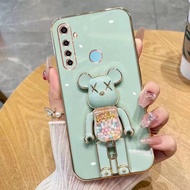 เคสโทรศัพท์สำหรับ Realme 5 5i 6i 5วินาที C3 Realme 6 6Pro 5Pro 7Pro ฝาหลังสุดหรู3มิติพร้อมที่ยึด