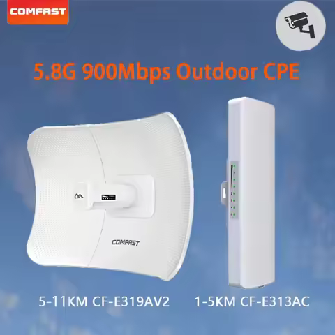 COMFAST 5.8G 900Mbps Outdoor CPE WiFi Router 1-11KM long range Extender High Power WI-FI Wireless Br