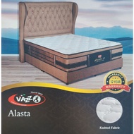 【Vazzo】Alasta Mattress Queen/King with anti-dust mite treated fabric/ pocket spring (Thickness 12 in