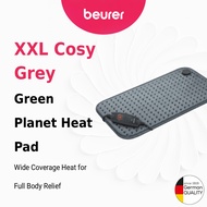 BEURER HK123 Green Planet Cosy Grey Heating Pad 60x30cm | 3 Years Local Warranty | Electric Heat The