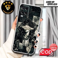 Case oppo A54 - Casing Motifoppo A54 (COLAB) - Premium Fourside Softcase - TransparentBENING - Silic