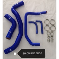 Radiator Hose Set (Samco Silicone) with Hose Clip for Proton Wira Satria 1.6 (AUTO &amp; MANUAL) 1 SET