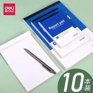 Pat Paper a5 Small Size Notepad Blank Deli a6 Student a4 Sketch Sketchpad White Paper Blank Notepad 