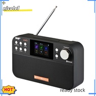 NICO Z3B DAB FM Digital Radio Rechargeable Portable Pocket Radio With Telescopic Antenna Radios Player For Senior Home