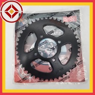 1PCS 428 SPROCKET TXR YOSHIPOWER BLACK TXR150 PANTHER 44T 45T YSP SPOCKET BENELLI GAMA GP125 TRS R18i RFS150i R18 RFS150