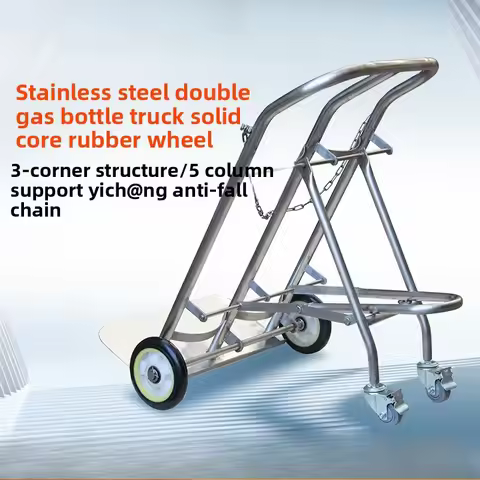 T6-Cylinder Cart Liquefied Gas Cylinder Cart Gas Cylinder Handcart