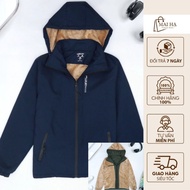 2-Layer Windbreaker for Men and Women, HAMA Store1 Waterproof, Windproof Silver Coated Fabric