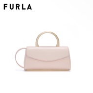 FURLA กระเป๋าสะพายผู้หญิง รุ่น MERIDIANA MINI CROSSBODY TOP HANDLE สี AZALEA