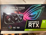 ASUS ROG Strix GeForce RTX 3080 OC 10GB 顯示卡 有單有盒