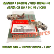 WAVE110 / WAVE DASH 110 / EX5 DREAM 110 / ALPHA CX / DX 110 / ICON - STANDARD ROCKER ARM + TAPPET SC