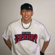 Repurchase Rate 90% Summer 2024 American Hip-Hop Pure Cotton Short-Sleeved T-Shirt Men's Trendy Desi